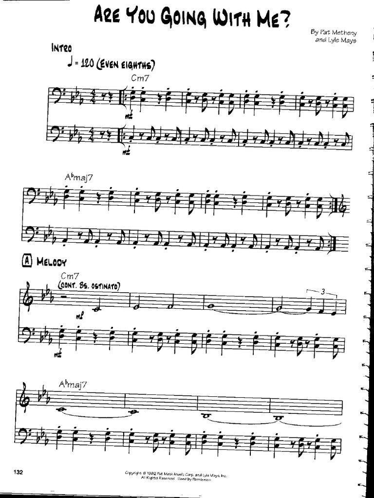 The Pat Metheny Real Book Per Strumenti In Do - Edizione Artista: Spartiti Musicali - Foto 11