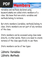 Static Members