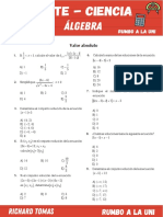 Semana 14 Álgebra PDF