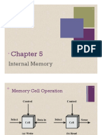 Internal Memory Types and Structures