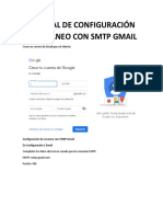 Manual de Configuración - SMTP Gmail