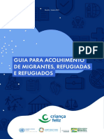 Guia para Acolhimento de Migrantes Refugiadas e Refugiados