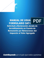 Manual-de-Usuario-Formulario-SAT-2370 Acreditamiento de Remanente de Exenciones de IVA
