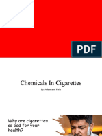 Chemicals in Cigarettes
