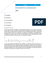 Acompanhamento da aprendizagem de frações