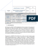 39 Informe Del Registro en La Plataforma Teletrabajo Autoridad, Docentes Pedro Muyolema