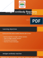 Antigen Antibody Reactions