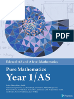 Pure Maths Year 1 PDF