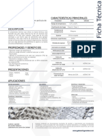 3.1 MANTA TÉRMICA, Ficha Técnica