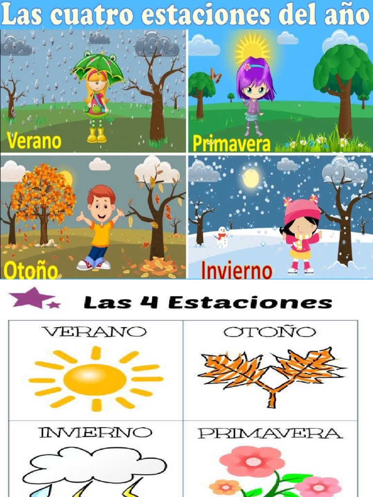 Estaciones Del Año Pdf