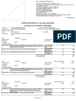 Pe Perioada: 01-02-2023 - 30-04-2023 EXTRAS DE CONT Nr. 2 Din Data: 02-05-2023