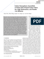 Adv Funct Materials - 2021 - Zhu - Silicon in Hollow Carbon Nanospheres Assembled Microspheres Cross Linked With N Doped PDF