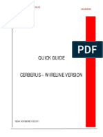 Simulación de Wireline en Cerberus