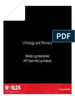 2 - Lithology and Porosity