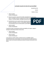 Tipos de Clientes - Atributos de Un Buen Restaurante