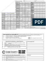 Anexo 3. Boleta de Calificaciones Cobb Country Scholl District