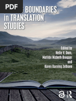 Moving Boundaries in Translation Studies | PDF | Translations ...