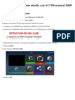 VIARK SAT CCCam añadir con el USB manual 2020