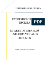 Resumen - El Arte de Leer & Los Estudios Visuales