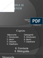 Săpunurile Și Detergenții