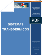 Sistemas Transdérmicos: Universidade Lusófona de Humanidades e Tecnologias