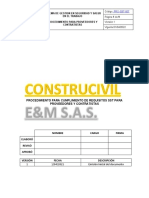 Pro-Sst-007 Procedimiento para Proveedores y Contratistas Construcivil E&m S.A.S