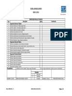 Item Aprob. 1 Descripción Inspección Externa de Tablero Inspección Visual de Tablero Comentarios