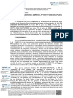 RESOLUCIÓN DE GERENCIA GENERAL-000117-2022-GG - (Actualización de Presupuesto Adicional 01) PDF