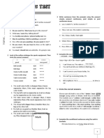 Placement Test PDF