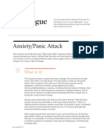 Anxiety - Panic Attack en NP - MD PDF