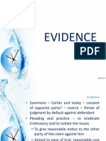 ESSENTIAL GUIDE TO TYPES AND VALUATION OF EVIDENCE