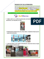 Comunicado I.E.I #163 Primavera (7 Entrega 2021)