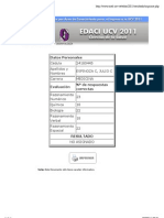 Resultados EDACI 2011