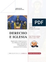 Libro DERECHO e IGLESIA - Fray Nelson Perez (26439) PDF