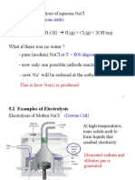 Electrochemistry - Applications