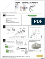Manual Controle Remoto rf-rv1.1