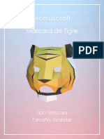 Máscara de Tigre - Momuscraft PDF