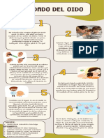 Infografía Del Cuidado Del Oidoo