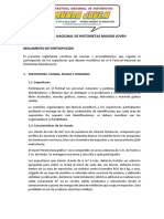 Reglamento Festival de Historietas 2023 Ampliación de Fechas