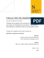 Gestión inventarios reduce costos servicios