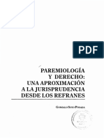 Dialnet ParemiologiaYDerecho 5617413 PDF