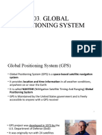 Lec 3 - Global Positioning System