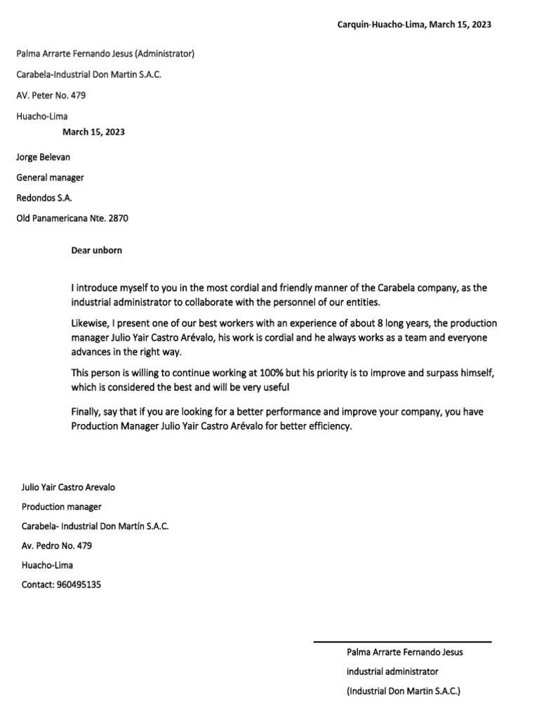 Carta de ingles.pdf PDF