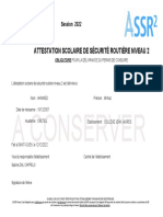 Attestation ASSR2 AHMMED Minhaz 2022 PDF