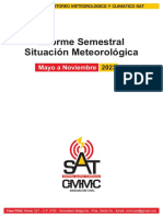 Informe Semestral de Perspectivas Meteorológicas