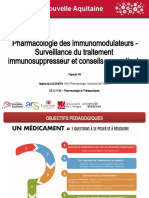 Pharmacologie Des Immunomodulateurs - Capsule Nâ°3