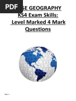 Geography Exam Answering Strategies | PDF | Climate Change Mitigation ...