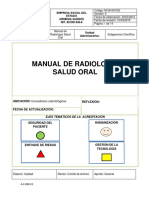 M-GH-M-033 Manual Radiología Salud Oral PDF