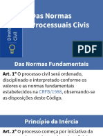 Normas Processuais Civis