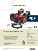 Lf-72 and Lf-74 Wire Feeders: 2-Roll or 4-Roll Heavy Duty Industrial Feeders